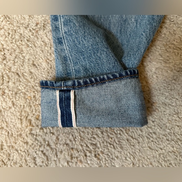 Levi’s Wedgie High rise white oak Selvedge jeans - Picture 2 of 10